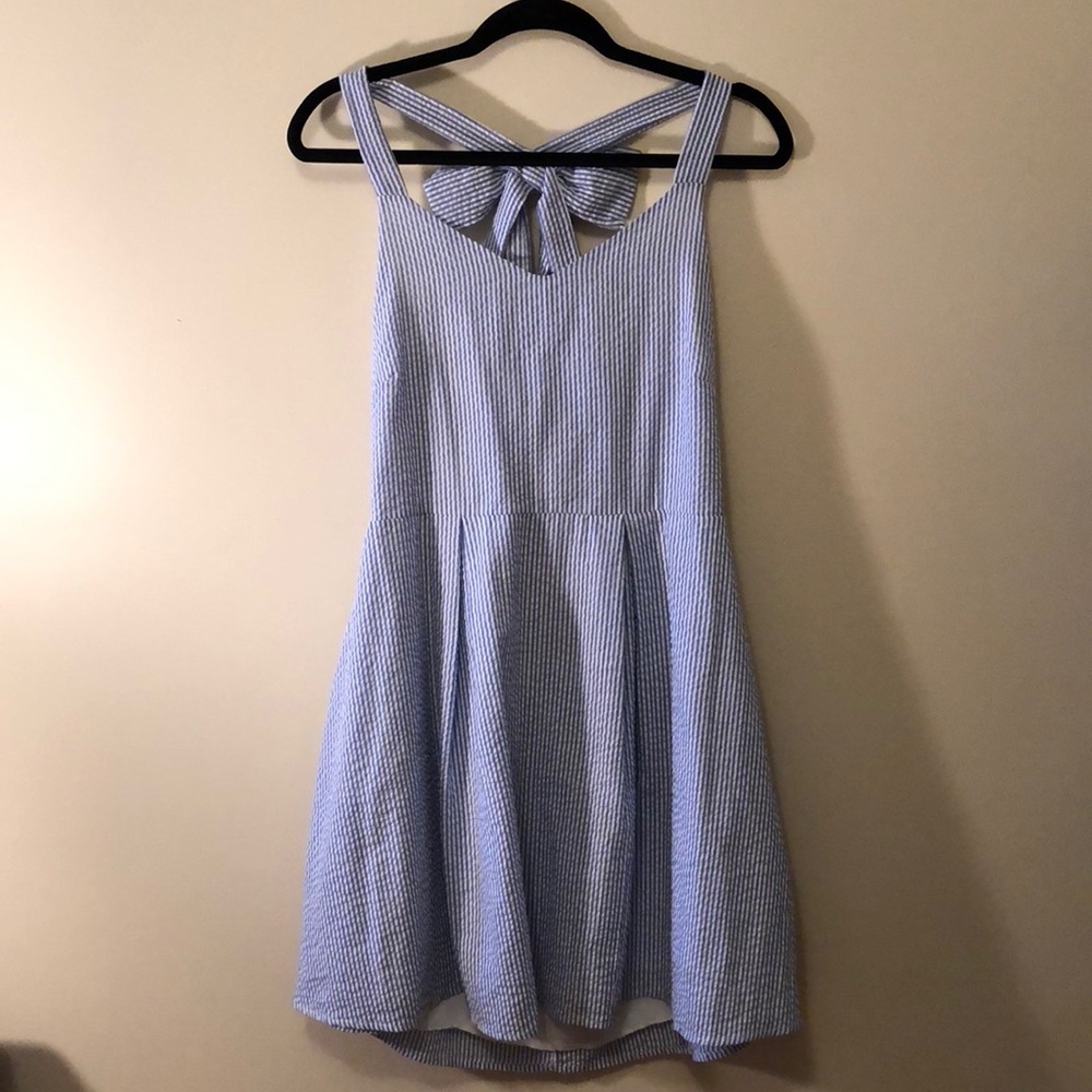 Seersucker dress!